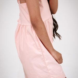 Enterizo en short rosado